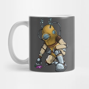 Deep Sea Diver - Big Daddy (Coloured) Mug